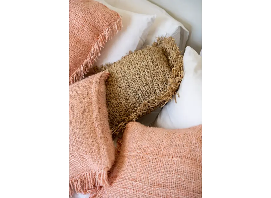 The Oh My Gee Cushion Cover - Salmon Pink - 30x50