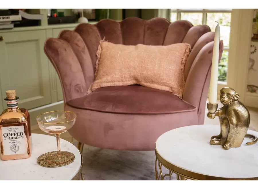 De Oh My Gee Kussenhoes - Zalm Roze - 30x50