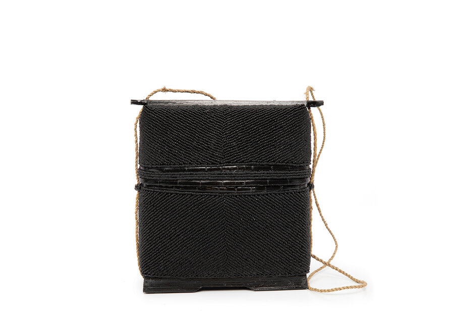 The Beaded Treasure Box - Black