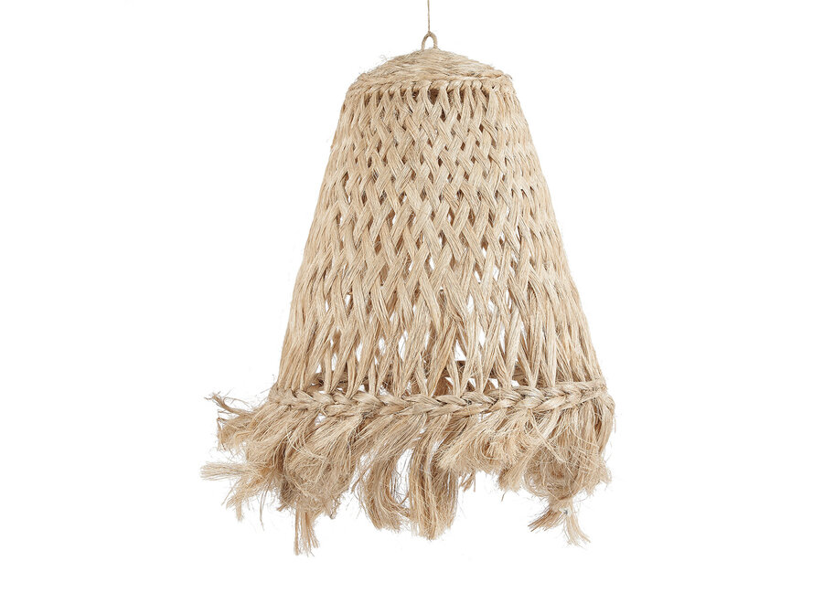 The Abaca Jelly Fish Pendant - Natural - L