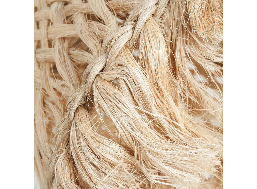 The Abaca Jelly Fish Pendant - Natural - L