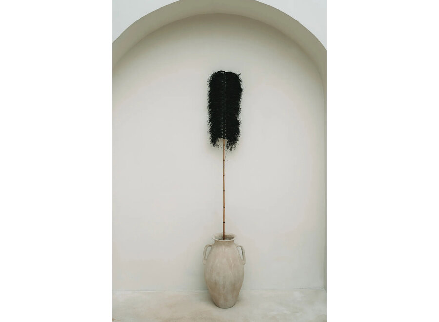 Die Raffia Palmeira - Schwarz