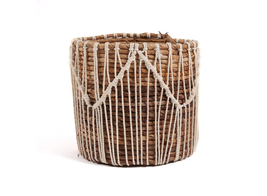 The Macra-mazing Basket - Natural White - L