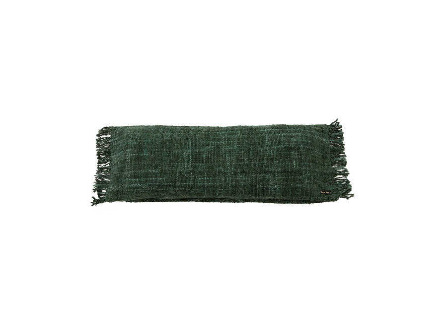 De Oh My Gee Kussenhoes - Donkergroen - 35x100