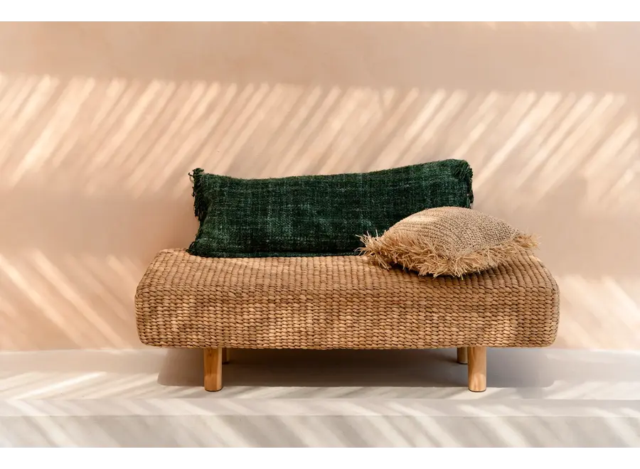 The Oh My Gee Cushion Cover - Forest Green - 35x100