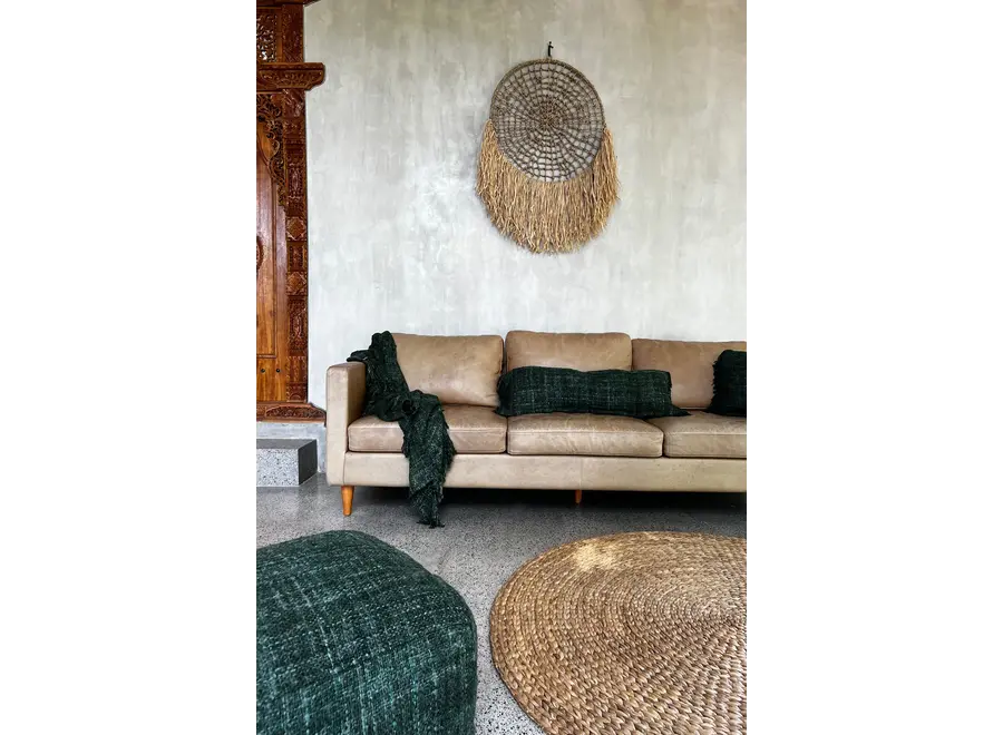 The Oh My Gee Cushion Cover - Forest Green - 35x100