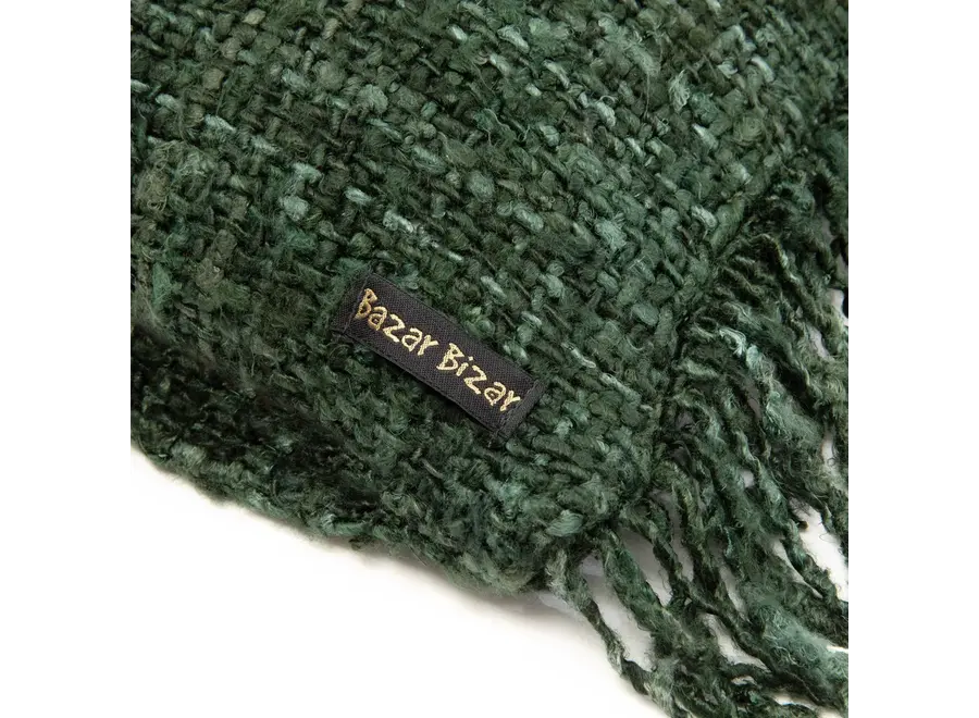 Der Oh My Gee Kissenbezug - Dunkelgrün - 35x100