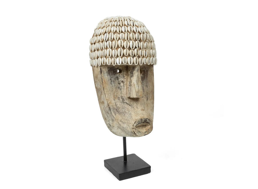 Het Cowrie Masker Op Standaard - M