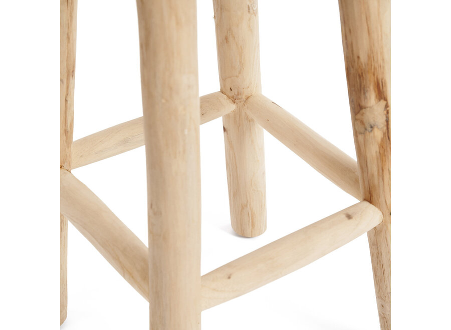 Le Tabouret De Bar En Raffia