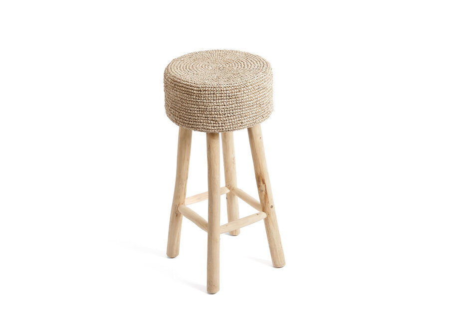 The Raffia Bar Stool