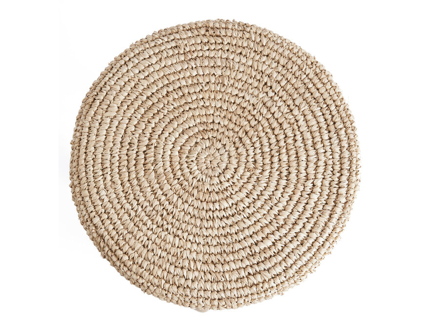 Lo Sgabello Da Bar In Raffia