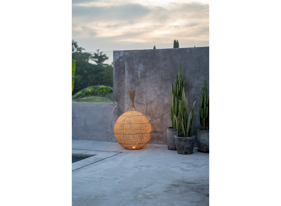 La Lampada a Sospensione Wonton - Naturale