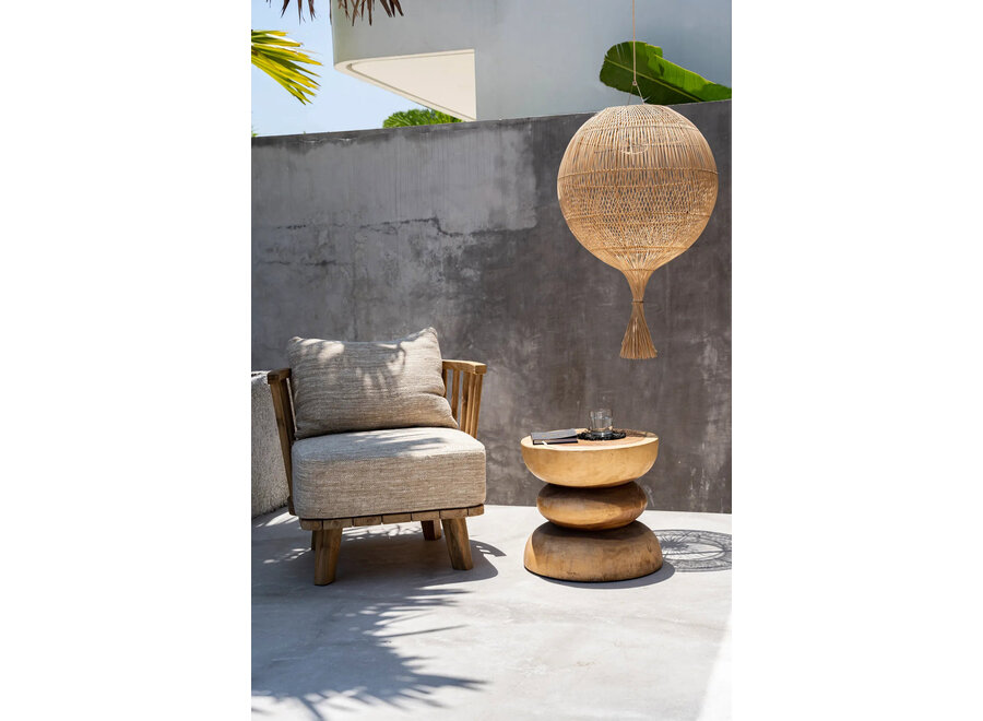 The Wonton Floor Lamp - Pendant - Natural