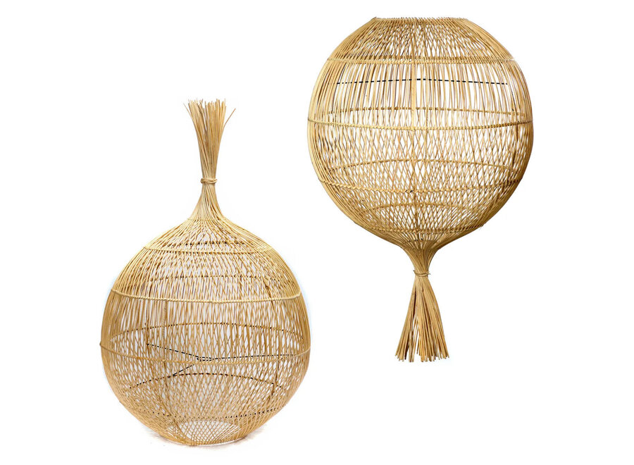 The Wonton Floor Lamp - Pendant - Natural