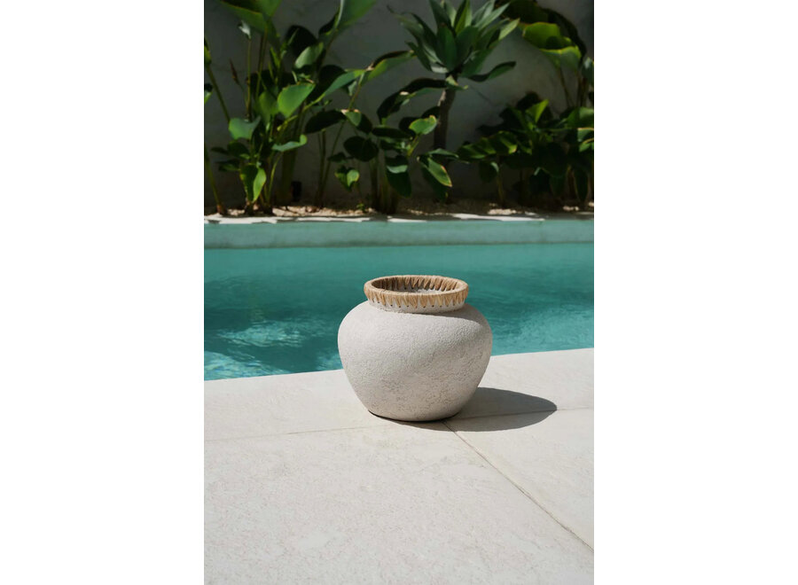 Le Vase Styly - Béton Naturel - M