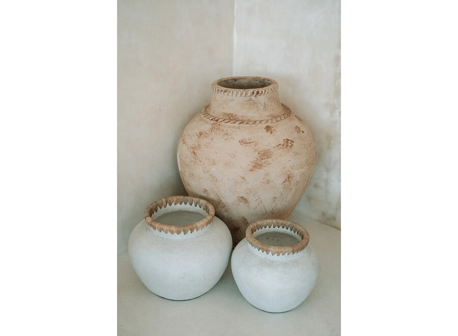 The Styly Vase - Concrete Natural - M
