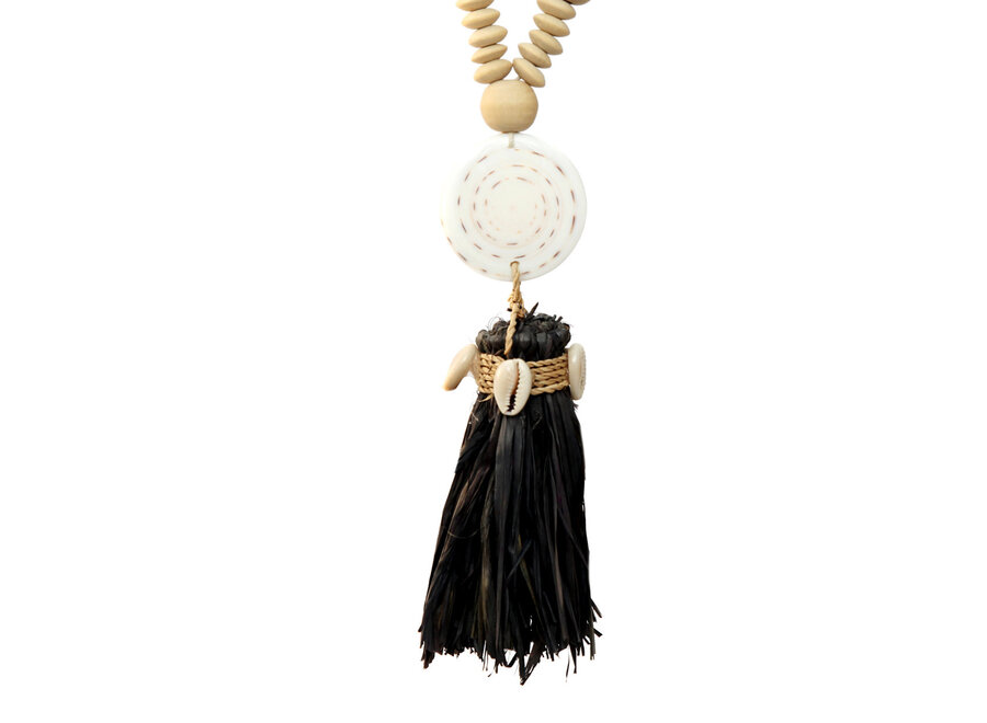 The Lovina Necklace - Natural Black