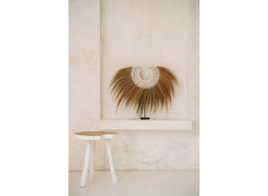 The Organic Side Table - Natural White