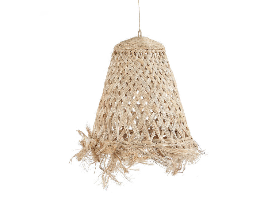 La Lampada a Sospensione Abaca Jelly Fish - Naturale - M