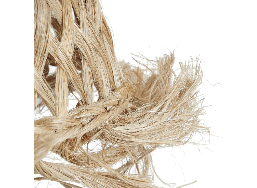 The Abaca Jelly Fish Pendant - Natural - M