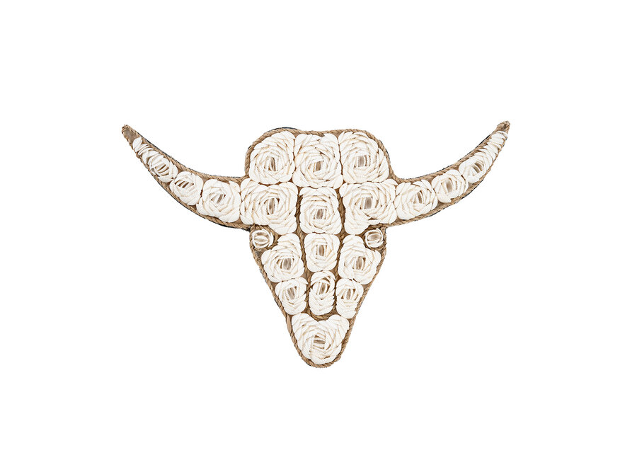 The Bull Shell - White