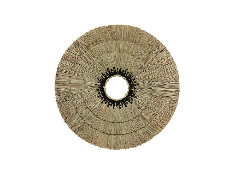 De Mengdong Muur Deco - Naturel Zwart