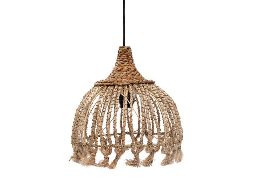 La Suspension Abaca Tassel - Naturel - S