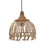La Lámpara Colgante Abaca Tassel - Natural - S