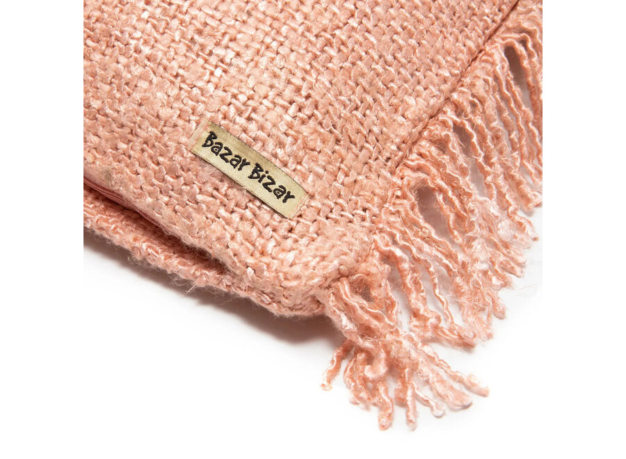 La Housse De Coussin Oh My Gee - Rose Saumon - 40x40