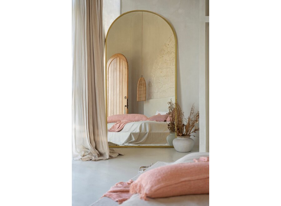 The Oh My Gee Cushion Cover - Salmon Pink - 35x100