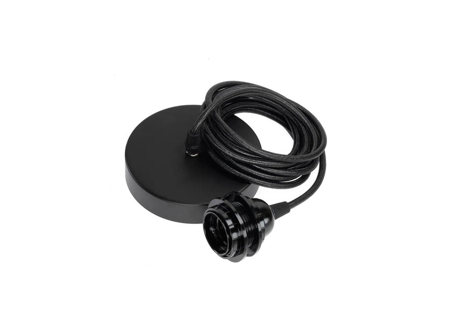 Plafondlampfitting - Zwart - 1 Fitting