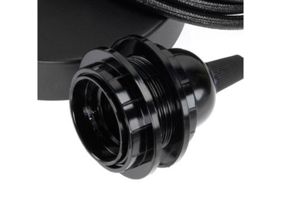 Lampfitting Voor Plafond - Zwart - 1 Fitting