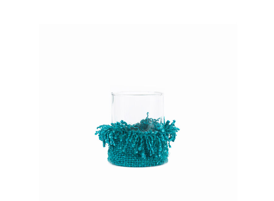 The Oh My Gee Candle Holder - Aqua - L