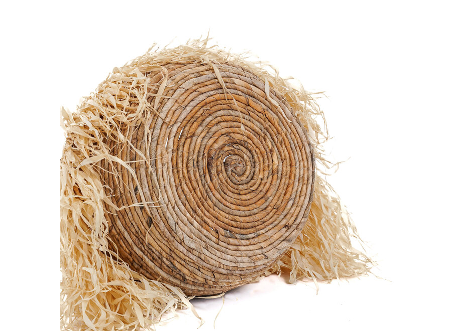 De Raffia Mand - L
