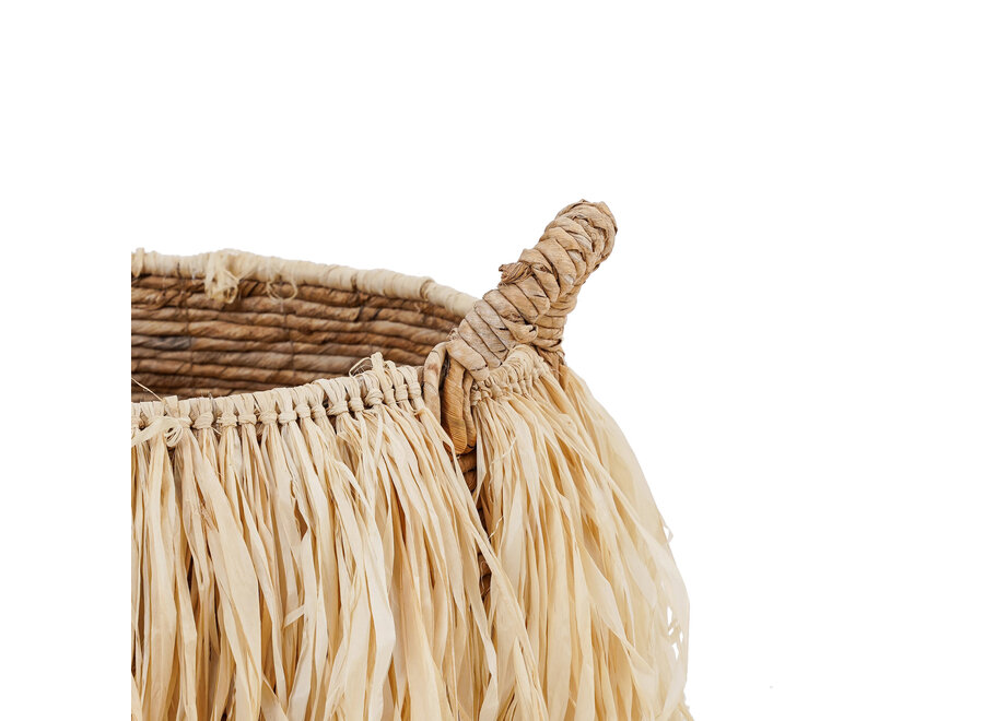 De Raffia Mand - L