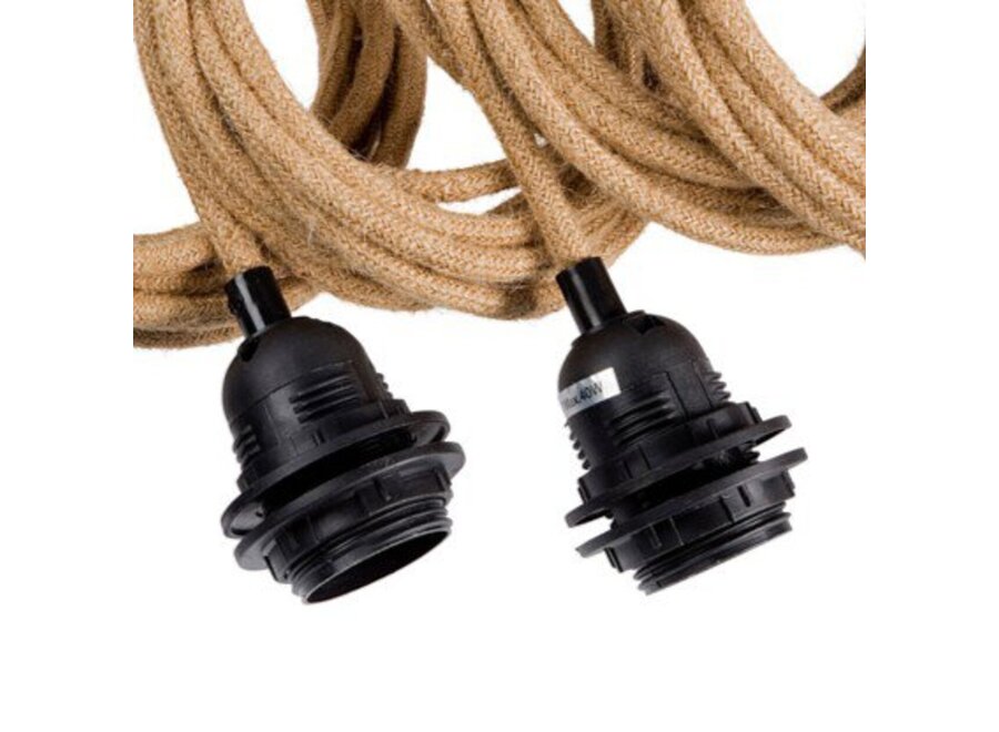 Deckenfitting - Natur - 5 Armaturen