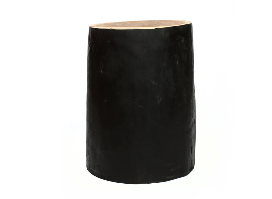 The Tribe Stool - Natural Black
