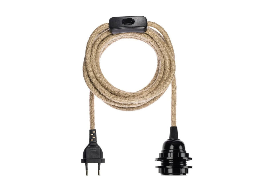 Fitting Lamps - Natural Black