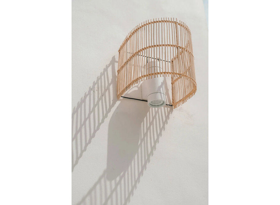 De Gigi Applique Muurlamp - Naturel - S