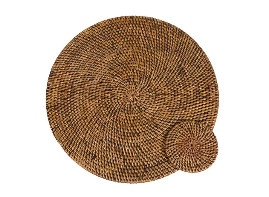 De Colonial Onderzetter - Naturel Bruin