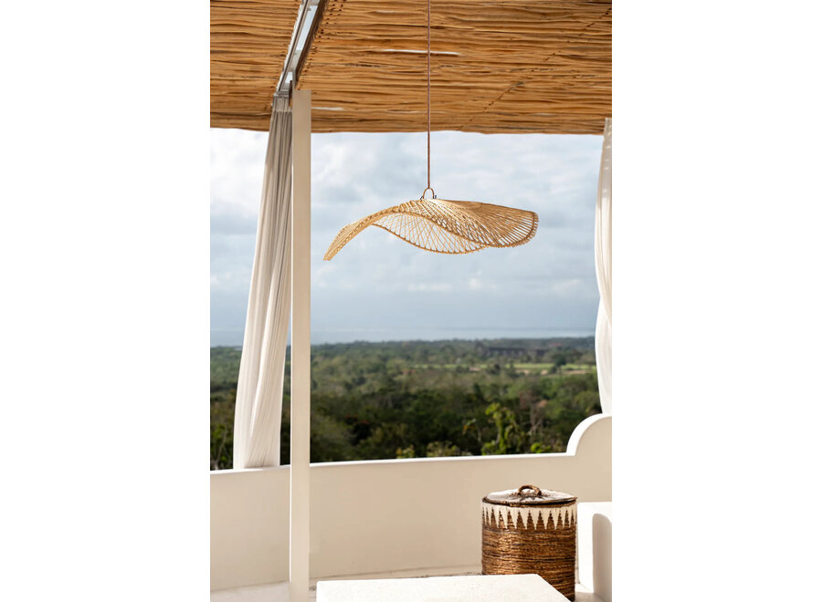 The Chapeau Pendant - Natural - L