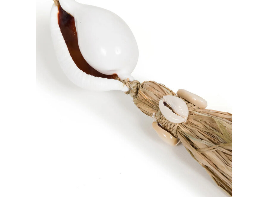 The Kubu Keychain - White Natural