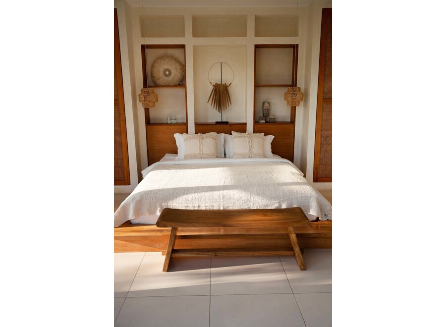 The Suar Bench - Natural - 120