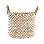 The Crossed Stitched Macrame Basket - L
