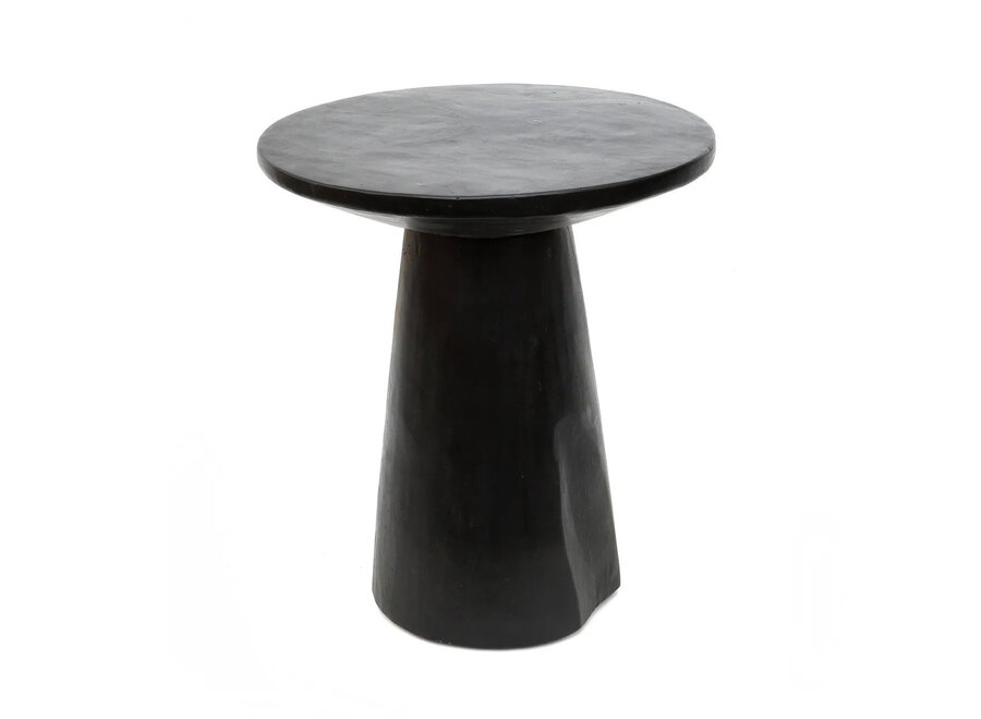 La Table d’Appoint Timber Conic - Noir - 50