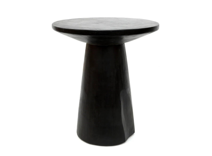 Il Tavolino Conico in Legno - Nero - 50