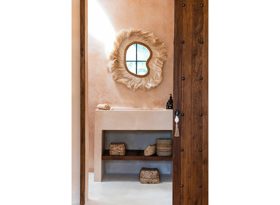 The La Principessa Mirror - Natural - L