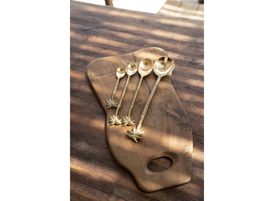 Il Cucchiaio Da Tè Palma - Oro
