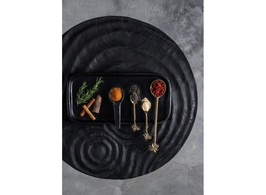 De Palm Tree Theelepel - Goud