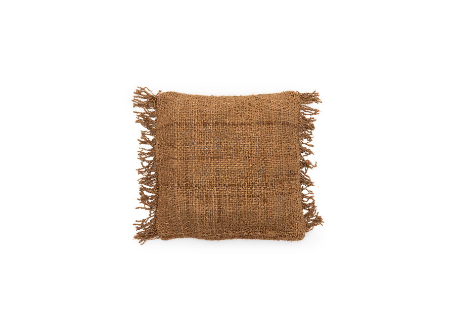 De Oh My Gee Kussenhoes - Bruin - 40x40